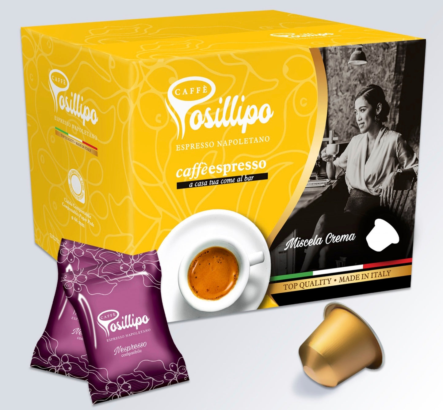 Capsule Nespresso comp. 50pcs -  CREMA