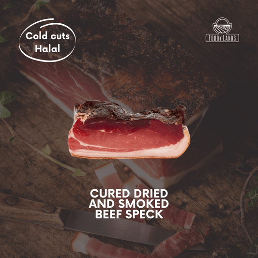 CURED DRIED AND SMOKED BEEF SPECK