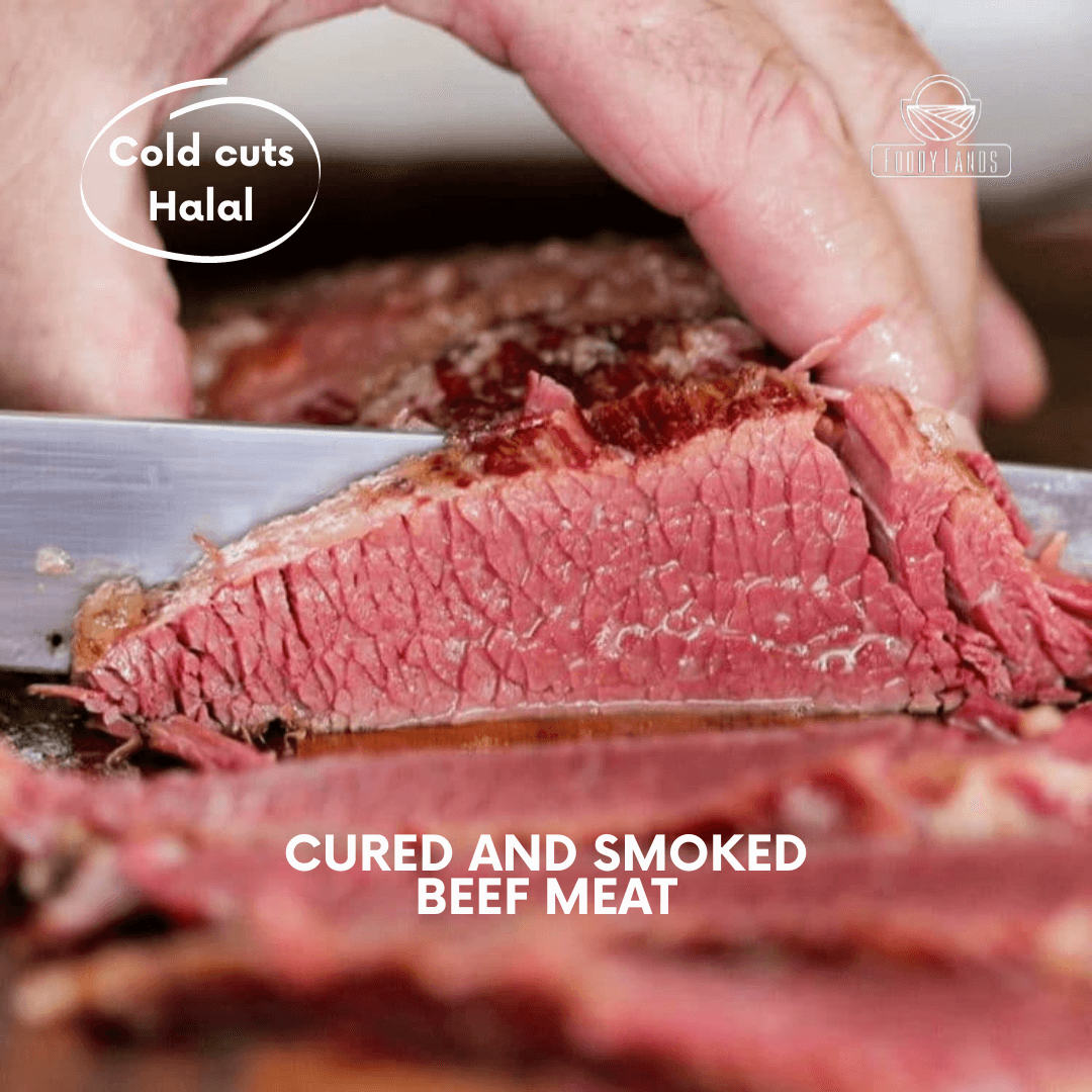 CURED AND SMOKED BEEF MEAT
