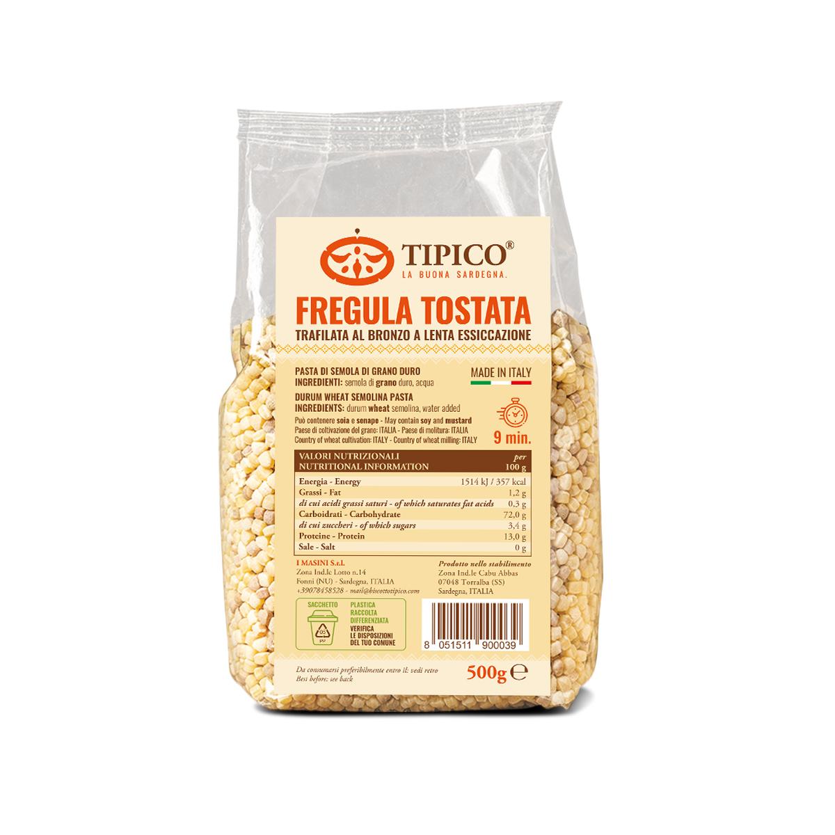 FREGULA TOSTATA 500 gr