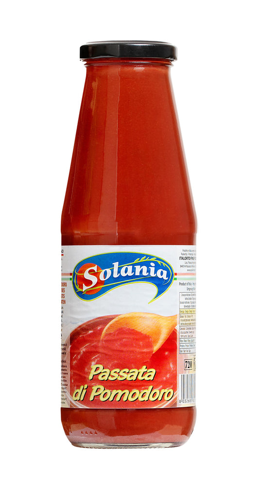 Passata tomatoes 12 x 720ml - SOLANIA