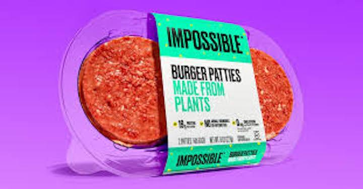 IMPOSSIBLE BURGHER PATTIES 1/4 lbs x 4 bags