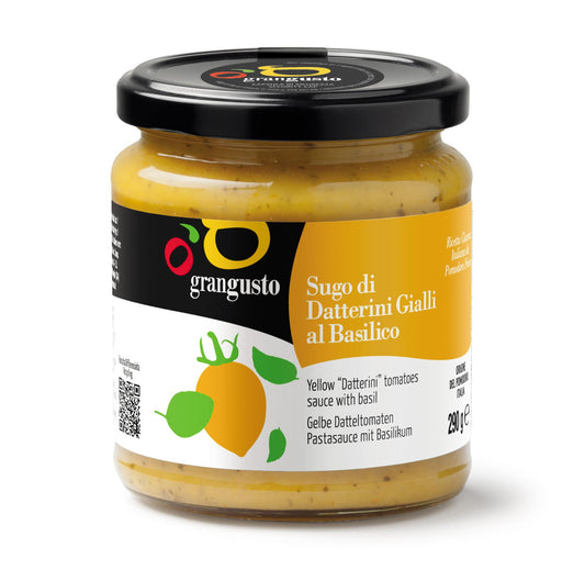 SUGO DATTERINO GIALLO AL BASILICO 290gr