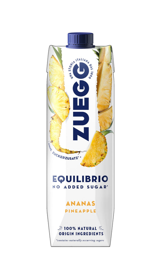 ZU 1000ml brik Pineapple No added sugar