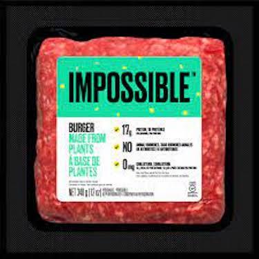 IMPOSSIBLE BURGER BULK 4 x 5 lbs