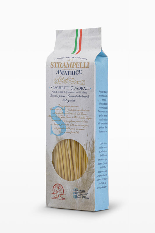 SQUARED SPAGHETTI Strampelli 500 gr