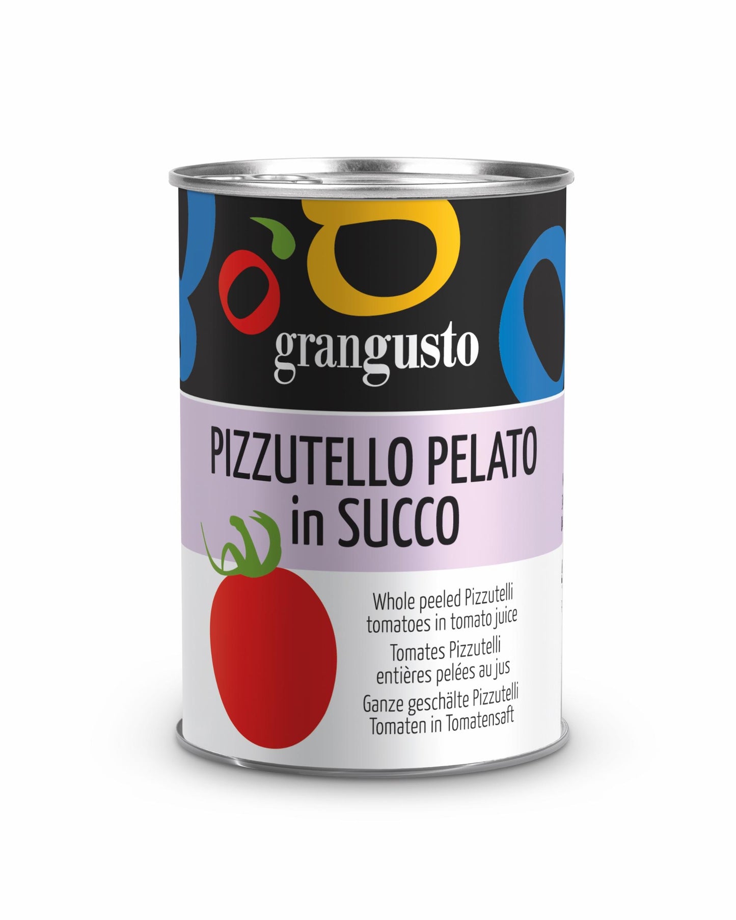 POMODORO PIZZUTELLO PELATO IN SUCCO 400gr