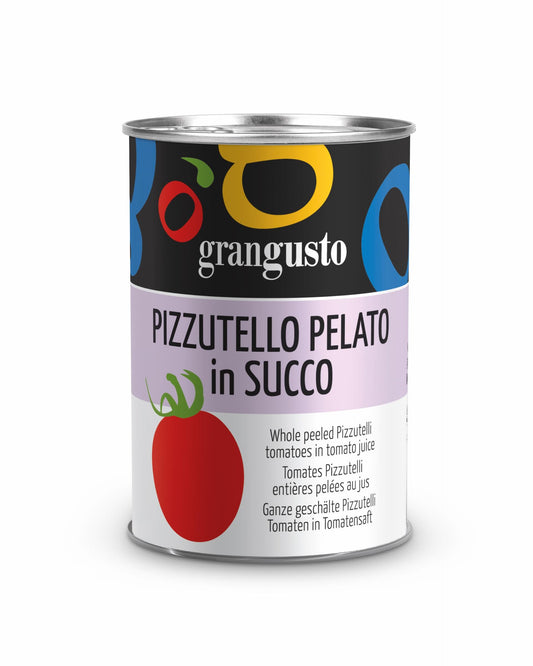 POMODORO PIZZUTELLO PELATO IN SUCCO 400gr