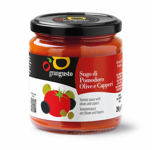 Tomato Sauce OLIVE and CAPPERI 290gr