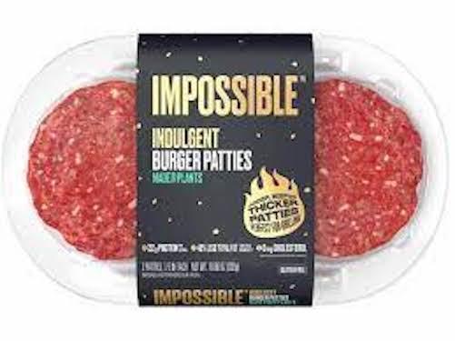 IMPOSSIBLE BURGHER PATTIES 1/4 lbs x 4 bags